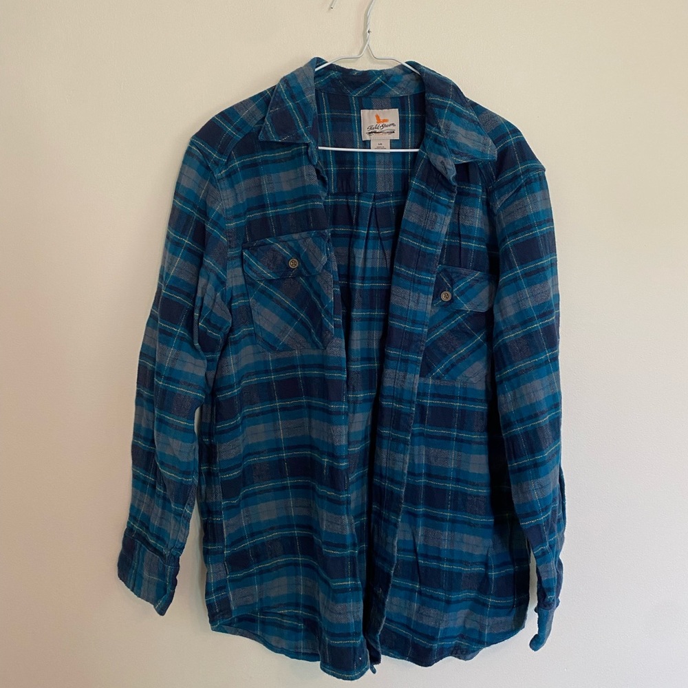 Men’s Plaid Button Up